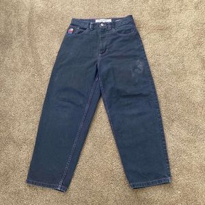 Purple polar pants size xs which runs super big!